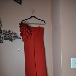 Red Ball Gown